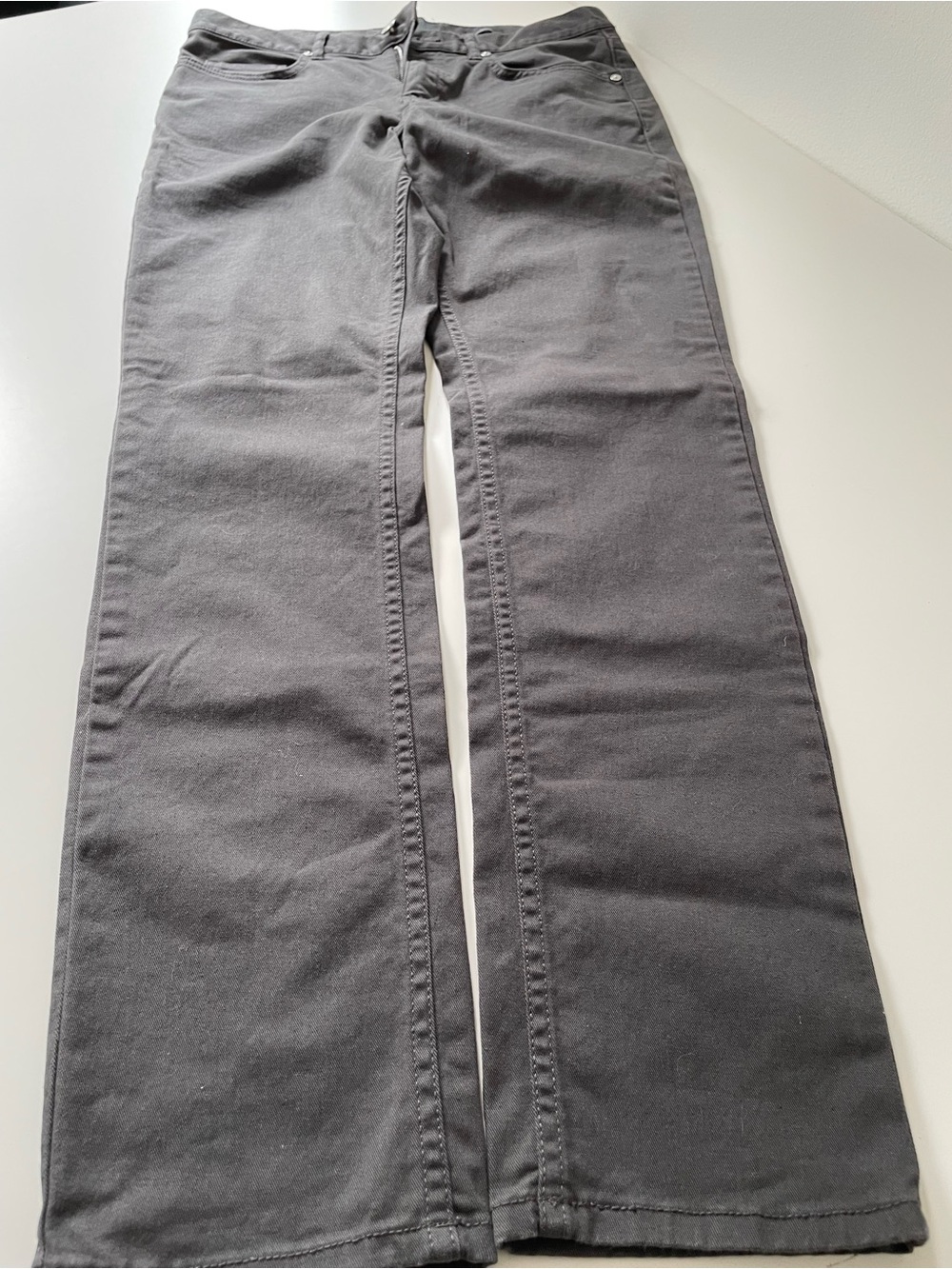 H&M Men's Dark Gray Straight Jeans